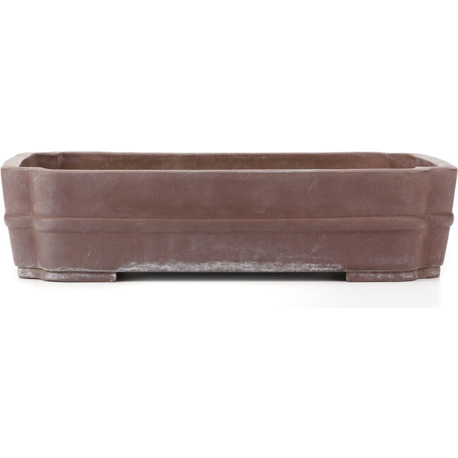 Pot à bonsaï rectangulaire non émaillé - 458 x 350 x 110 mm