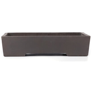 Chinese bonsai pots 404 mm rectangular unglazed pot from China