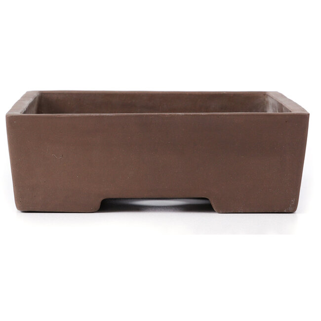 Maceta de bonsái rectangular sin esmaltar - 410 x 294 x 98 mm
