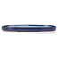 Ovale blaue Bonsaischale von Seto Yaki - 439 x 280 x 35 mm