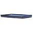 Rechteckige blaue Bonsaischale von Seto Yaki - 405 x 269 x 37 mm