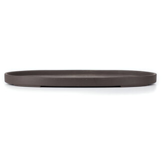 Seto Yaki 465 mm oval unglazed bonsai pot by Seto Yaki, Seto