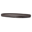 Oval unglazed bonsai pot by Seto Yaki - 465 x 294 x 30 mm