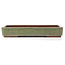 Maceta de bonsái verde rectangular de Yozan - 313 x 215 x 50 mm