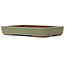 Rectangular green bonsai pot by Yozan - 313 x 215 x 50 mm