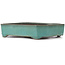 Rechthoekige turquoise bonsaipot van Yamaaki - 350 x 260 x 75 mm