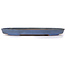 Oval blue bonsai pot by Reiho - 367 x 240 x 32 mm