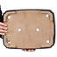 Pot à bonsaï rectangulaire bleu par Yamafusa - 370 x 275 x 92 mm
