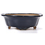 Mokko blue bonsai pot by Ikkou - 250 x 202 x 75 mm