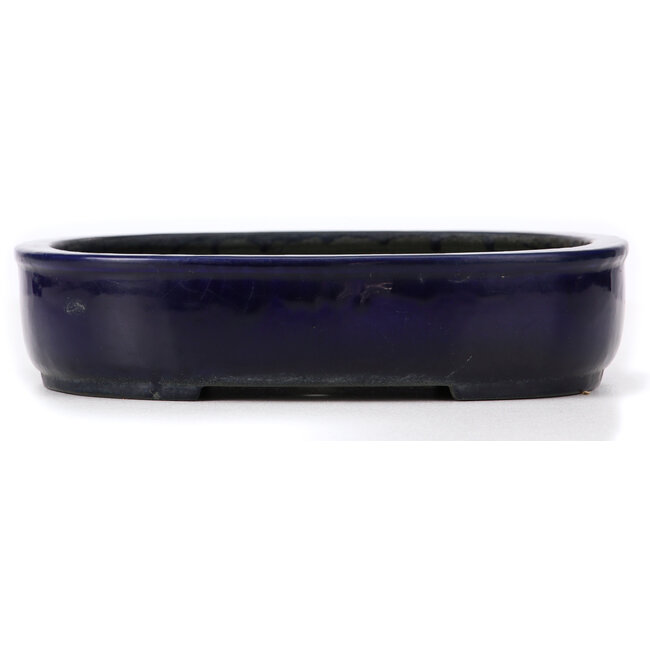 Rechthoekige blauwe bonsaipot van Koyou - 280 x 240 x 63 mm