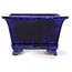 Pot à bonsaï carré bleu - 315 x 315 x 192 mm