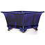 Pot à bonsaï carré bleu - 315 x 315 x 192 mm