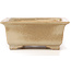 Rechteckige beige Bonsaischale von Koyou - 337 x 257 x 103 mm