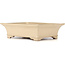 Rechthoekige beige bonsaipot van Reiho - 380 x 280 x 108 mm