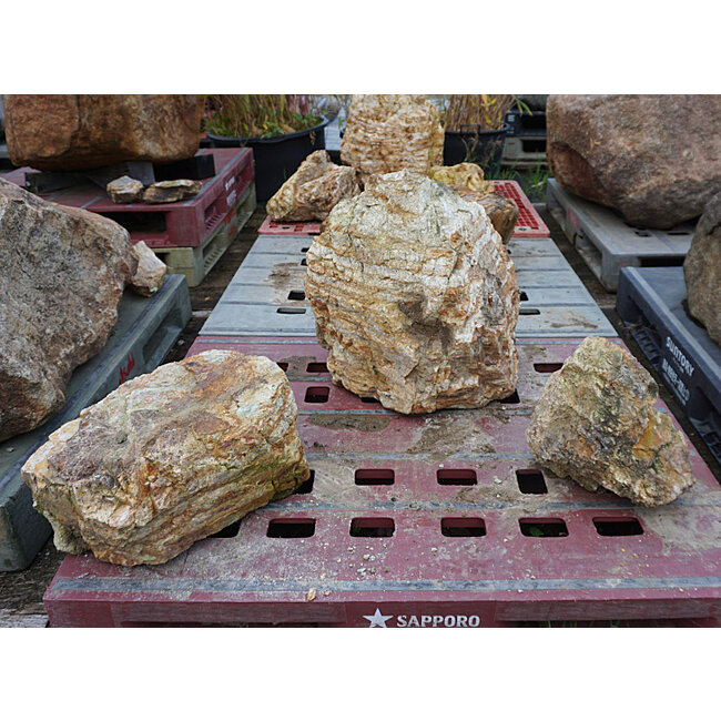 Gifu Stone Sanzonseki Set, rocas ornamentales japonesas