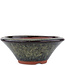 Vaso bonsai rotondo marrone di Eime Yozan - 170 x 170 x 65 mm