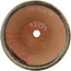 Ronde bruine bonsaipot van Eime Yozan - 170 x 170 x 65 mm