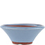 Maceta redonda para bonsái azul de Eime Yozan - 165 x 165 x 65 mm
