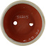 Maceta redonda para bonsái blanco roto de Eime Yozan - 145 x 145 x 50 mm