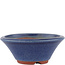 Vaso bonsai rotondo blu di Eime Yozan - 120 x 120 x 50 mm
