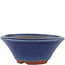 Pot à bonsaï rond bleu par Eime Yozan - 120 x 120 x 50 mm