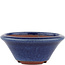 Pot à bonsaï rond bleu par Eime Yozan - 95 x 95 x 40 mm