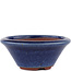 Pot à bonsaï rond bleu par Eime Yozan - 95 x 95 x 40 mm