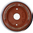 Maceta redonda para bonsái azul de Eime Yozan - 105 x 105 x 85 mm