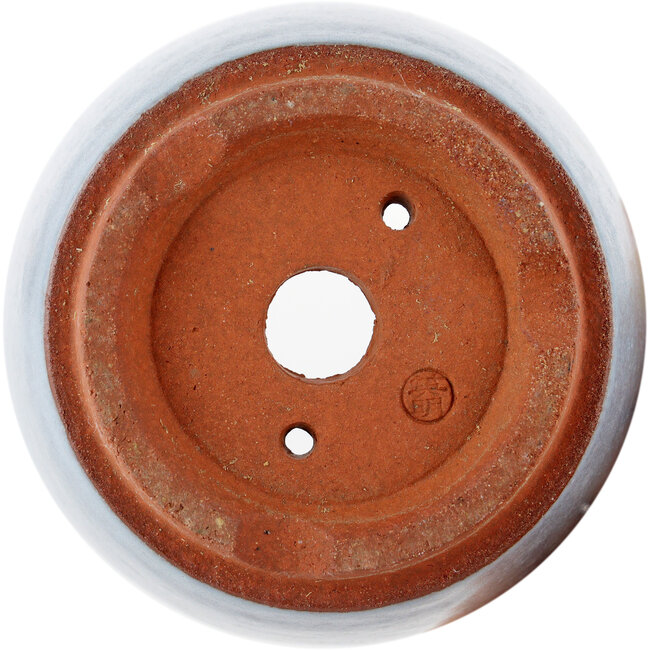 Maceta redonda para bonsái azul de Eime Yozan - 90 x 90 x 70 mm