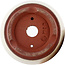 Vaso bonsai rotondo bianco sporco di Eime Yozan - 90 x 90 x 70 mm