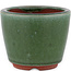 Pot à bonsaï rond vert par Eime Yozan - 90 x 90 x 70 mm