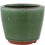 Pot à bonsaï rond vert par Eime Yozan - 90 x 90 x 70 mm