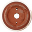 Pot à bonsaï rond blanc cassé par Eime Yozan - 75 x 75 x 60 mm