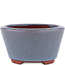 Pot à bonsaï rond bleu par Eime Yozan - 100 x 100 x 55 mm