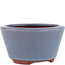 Vaso bonsai rotondo blu di Eime Yozan - 100 x 100 x 55 mm