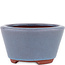 Vaso bonsai rotondo blu di Eime Yozan - 100 x 100 x 55 mm