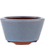 Vaso bonsai rotondo blu di Eime Yozan - 100 x 100 x 55 mm