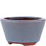 Pot à bonsaï rond bleu par Eime Yozan - 100 x 100 x 55 mm