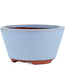Vaso bonsai rotondo blu di Eime Yozan - 100 x 100 x 55 mm