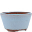 Pot à bonsaï rond bleu par Eime Yozan - 100 x 100 x 55 mm