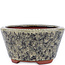 Round brown bonsai pot by Eime Yozan - 100 x 100 x 55 mm