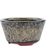 Round brown bonsai pot by Eime Yozan - 100 x 100 x 55 mm