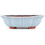 Mokko blue bonsai pot by Eime Yozan - 170 x 145 x 45 mm