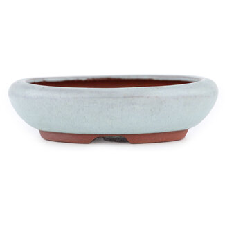  Eimei ( Yozan kiln) Maceta para bonsái azul de 115 mm de Eime Yozan, Tokoname, Japón