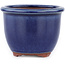 Maceta redonda para bonsái azul de Eime Yozan - 90 x 90 x 65 mm