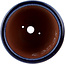 Vaso bonsai rotondo blu di Eime Yozan - 90 x 90 x 65 mm