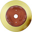 Pot à bonsaï rond jaune par Eime Yozan - 100 x 100 x 35 mm