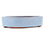 Vaso bonsai ovale blu di Eime Yozan - 185 x 145 x 40 mm