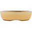 Vaso bonsai ovale ocra di Eime Yozan - 120 x 100 x 30 mm