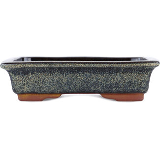  Eimei ( Yozan kiln) Pot à bonsaï marron 142 mm par Eime Yozan, Tokoname, Japon